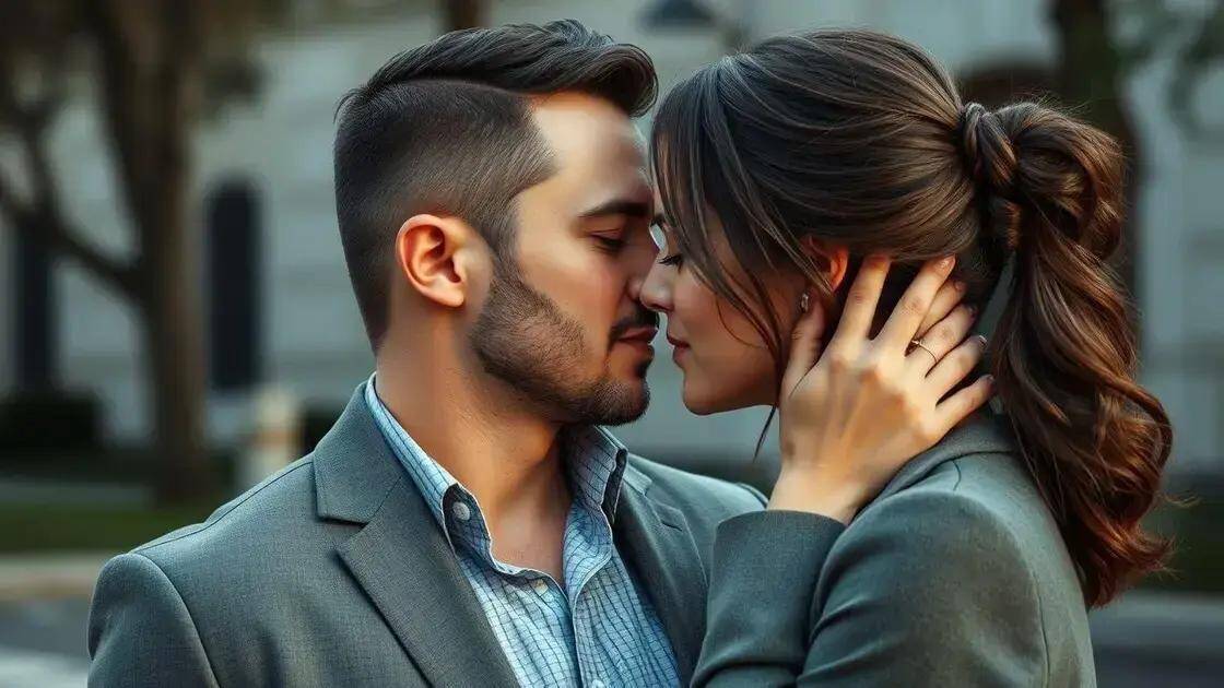5 sinais de que ela está pronta para o primeiro beijo