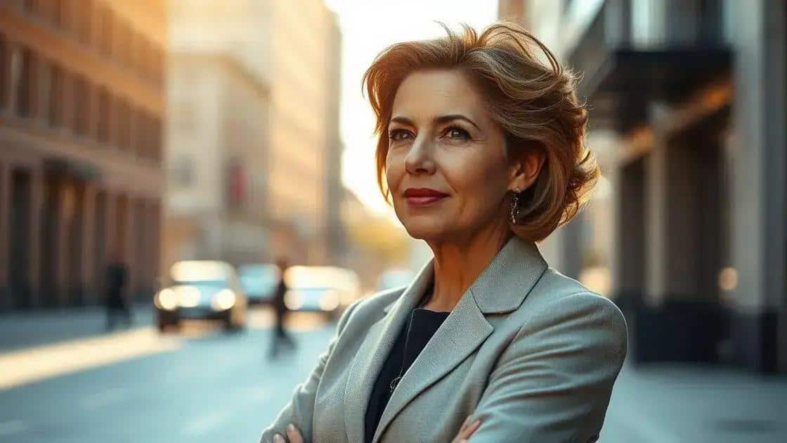 a importância da autoconfiança para mulheres maduras