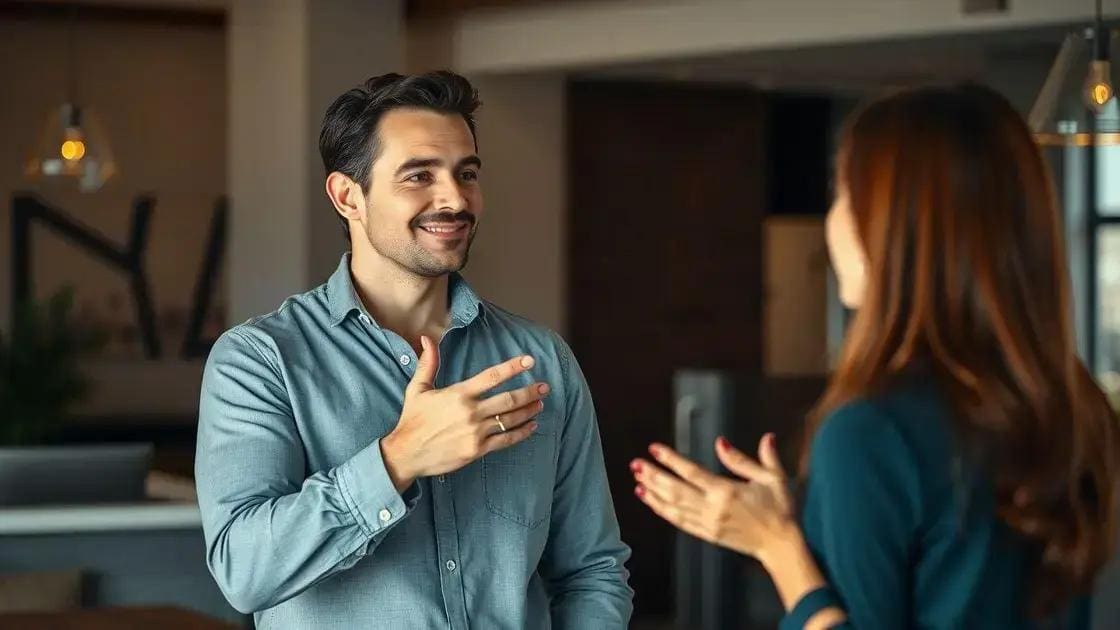 A importância da linguagem corporal sutil e autoconfiante