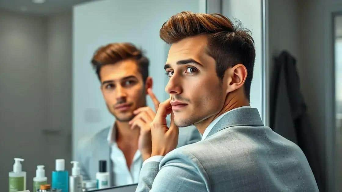 A importância do autocuidado para a imagem masculina A importância do autocuidado para a imagem masculina