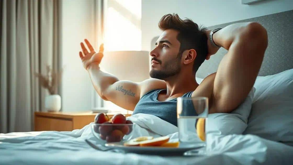 A importância do sono e da alimentação na performance diária