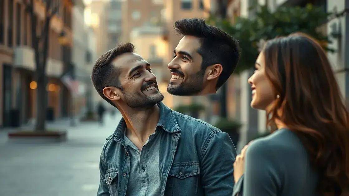atitude e linguagem corporal que complementam seu estilo autêntico