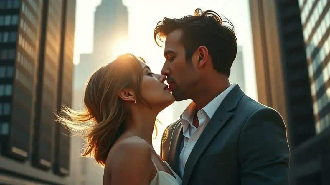 Cenas em que o beijo quase acontece (e você torce por isso)