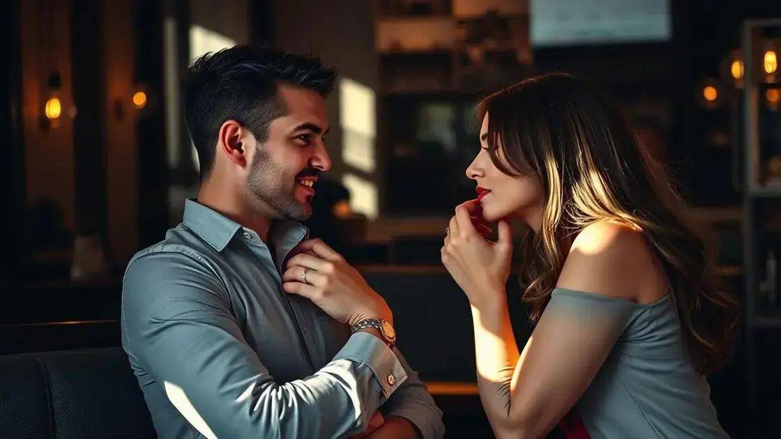 Como a linguagem corporal revela o tempo certo para beijar