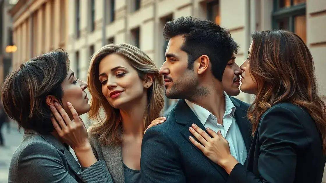 Como diferentes estilos de beijo contam histórias