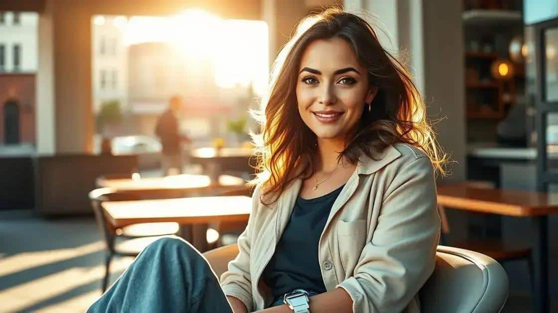 Como ela testa sua reação para medir o clima do lance casual