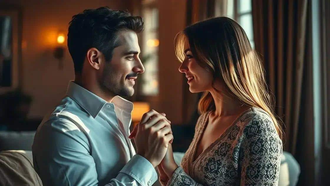 Como o toque masculino cria conexão e atração