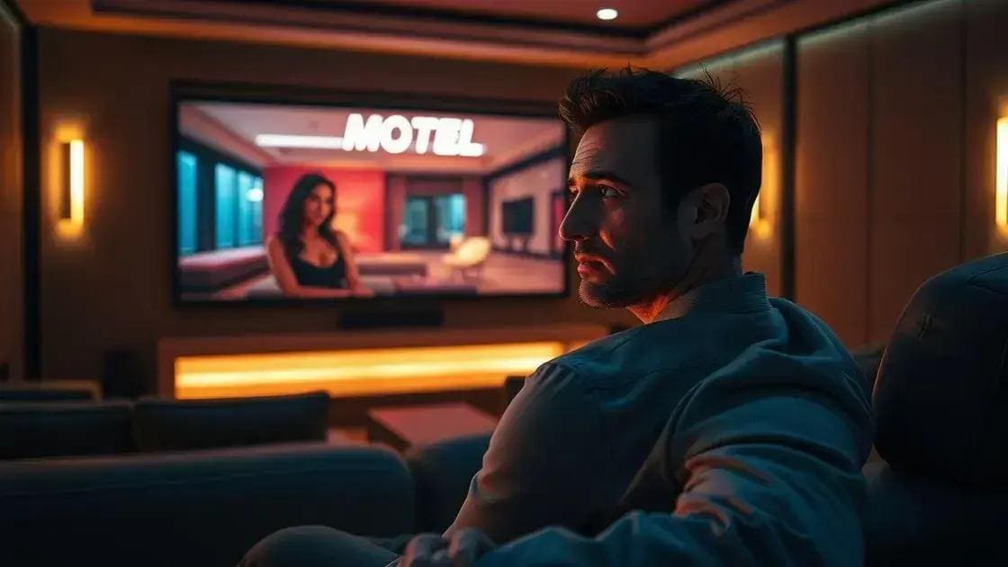 Dicas para assistir filmes com motéis e capturar as melhores lições