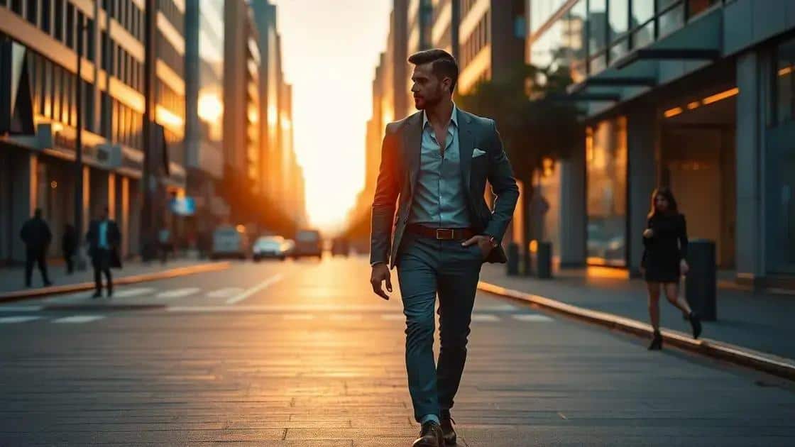 Entenda o que é estilo masculino intencional