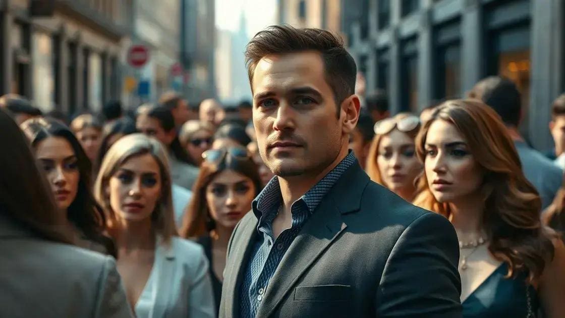 Entenda o que é postura de homem que não se perde em multidão