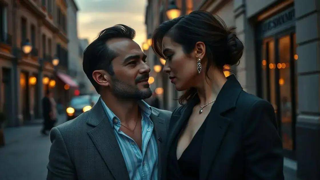 Exemplos icônicos de séries com relacionamentos complicados