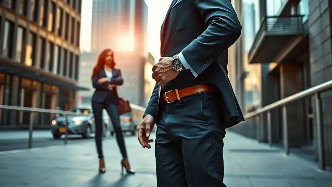 Explore o poder dos acessórios para reforçar sua presença