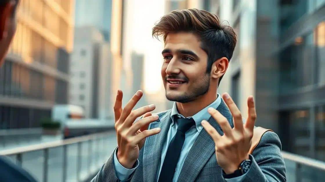 Linguagem corporal que multiplica seu poder de presença