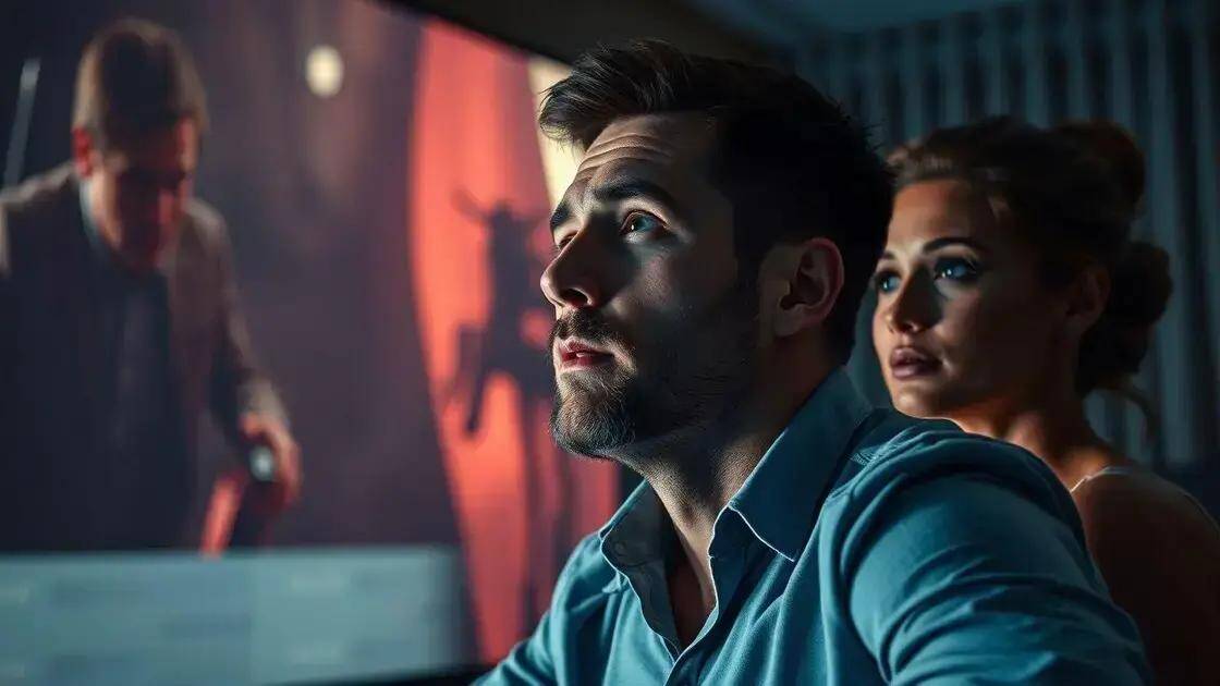 O impacto emocional das cenas intensas no espectador
