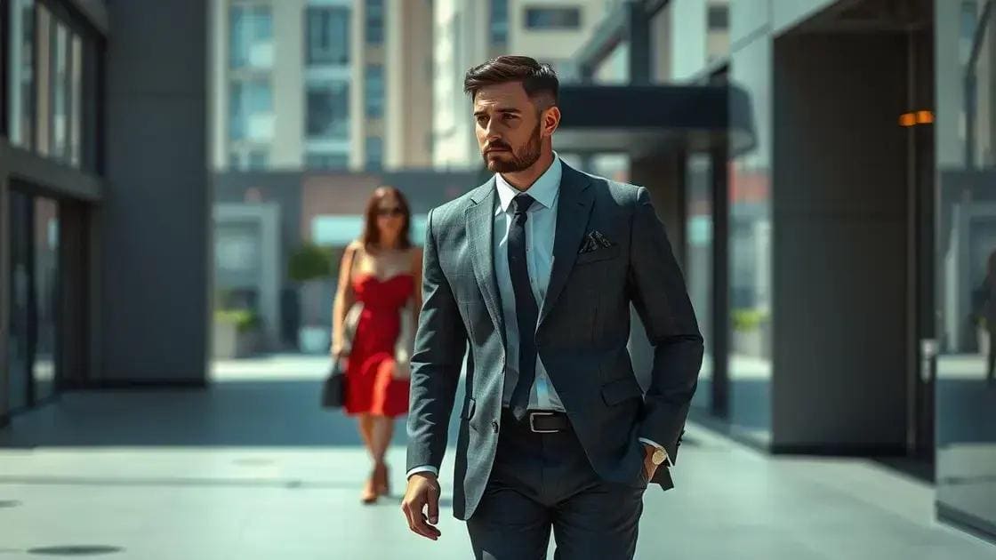 O poder da presença bem vestida