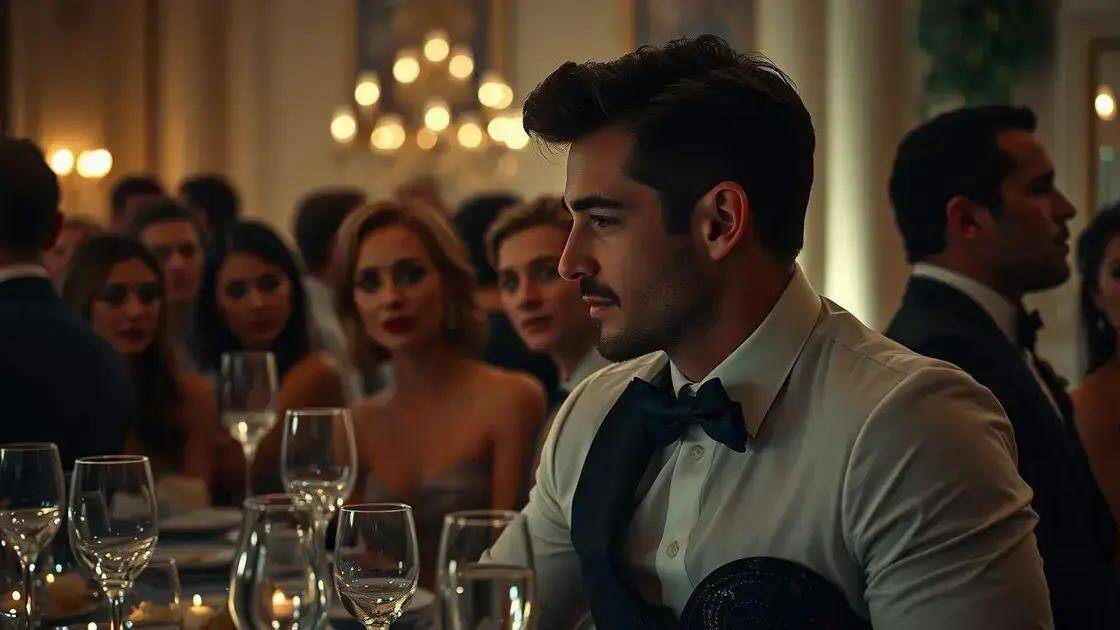 Quando a festa vira cenário de olhares e provocações