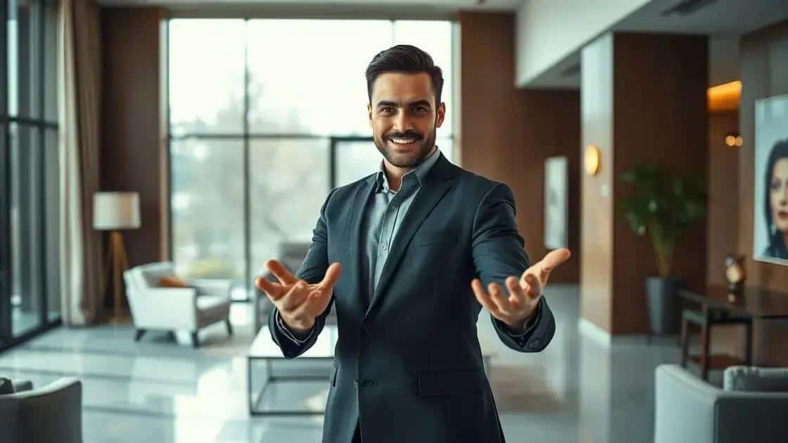 Sinais não verbais que transmitem confiança e autoridade