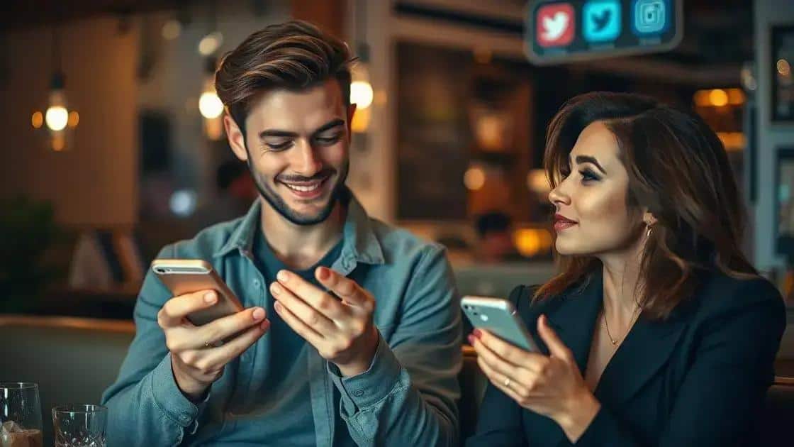sinais no perfil que indicam disponibilidade e interesse