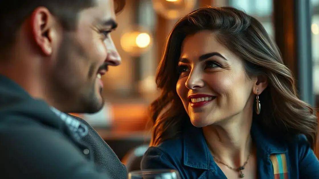 Sinais que revelam o interesse dela durante a conversa Sinais que revelam o interesse dela durante a conversa