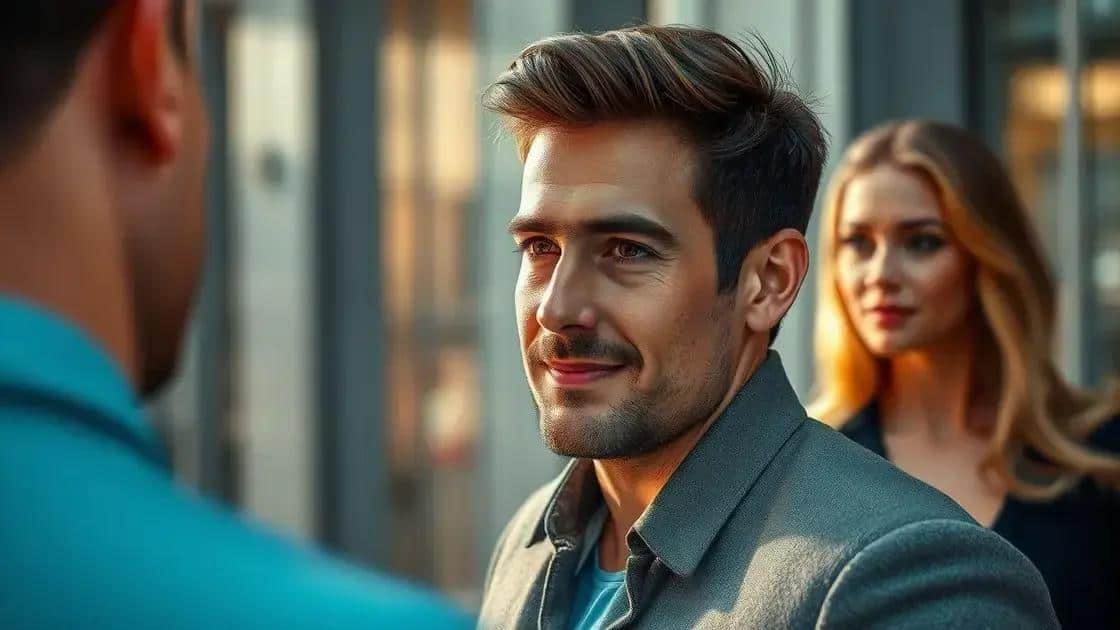 Técnicas para manter o olhar confiante em situações sociais