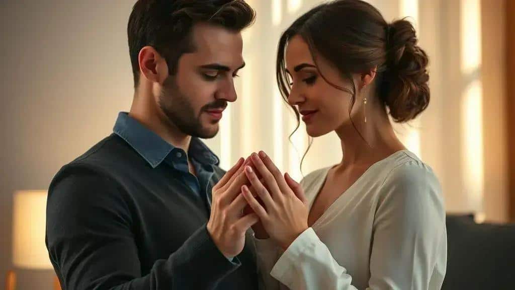 A conexão emocional por trás do toque discreto A conexão emocional por trás do toque discreto