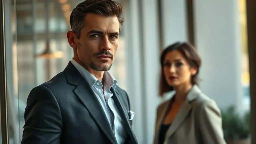 A elegância masculina começa pela postura