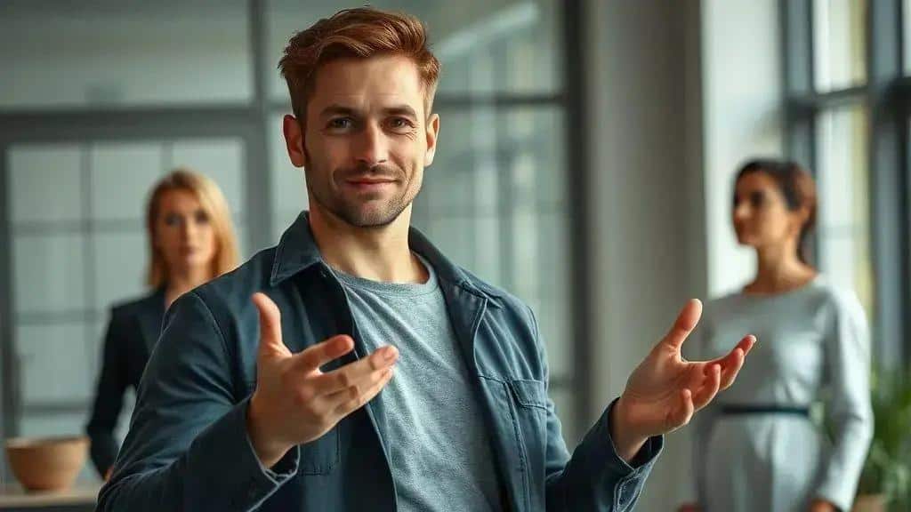 Como ajustar a linguagem corporal para causar impacto