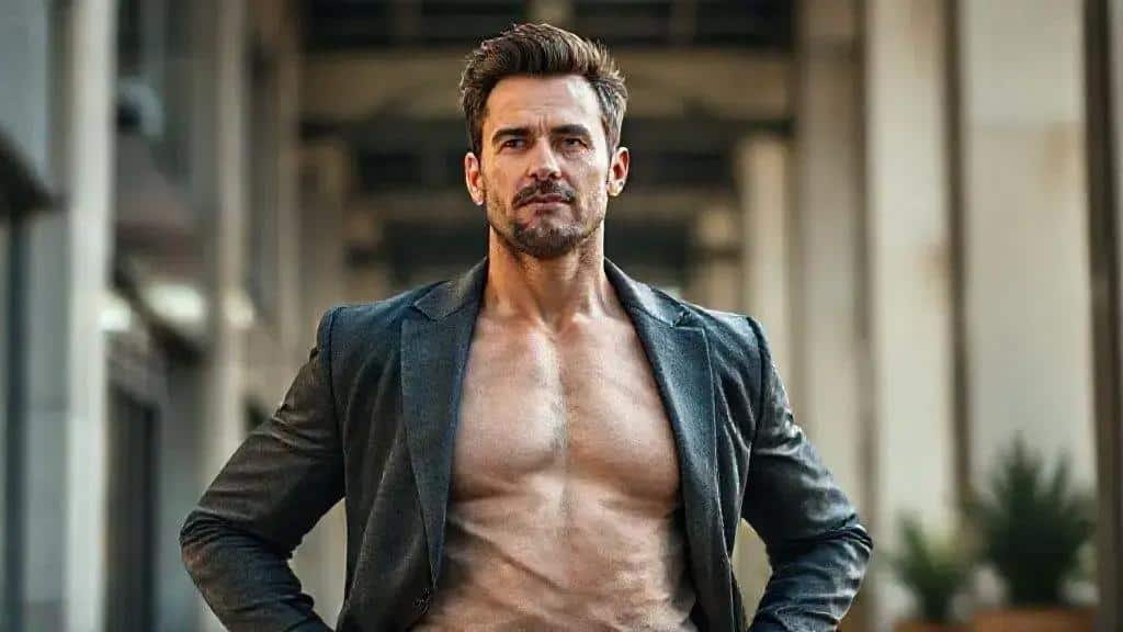 Postura que exala confiança sem esforço